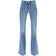 Stella McCartney Mid-Rise Flared Jeans blau