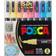 Uni Posca PC-3M Fine Bullet Soft Colors 8-pack