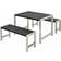 Plus Plank Set 185580-1 Café-Set, 1 Tisch einschl. 2 Sofas