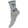 Melton Shark Socks - Light Gray Mel (221160-135)