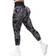 Mooslover Seamless Training Leggings - Black Tie-Dye