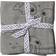 Done By Deer Spit Towel 2-pack Sea Friends Grey grigio