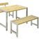 Plus 185581-1 Caféset, 1 Bord inkl. 2 Stolar & 2 Soffor