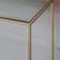 Crossland Grove Porto Champagne Console Table 35x110cm