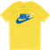 Nike Little Kid's HBR Icon T-shirt & Shorts Set - Yellow/Blue