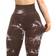 Mooslover Seamless Training Leggings - Coffee Tie-Dye