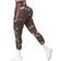 Mooslover Seamless Training Leggings - Coffee Tie-Dye