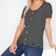 Pixie Petite Printed T-Shirt - Black