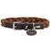 Hunter Collar Solid Education Cord Cow Brown/Orange