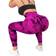 Mooslover Seamless Training Leggings - Rose Red Tie Dye