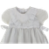 Alfa Baby Boutique Infant Girl's Christening Heavenly Baptism Slip Gown - White