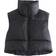 Keomud Women's Winter Crop Vest - Black