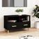 vidaXL Engineered Wood Black TV-bänk 80x50cm