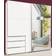 WIMEX Saigon White,Abs.Mirror Wardrobe 225x210cm