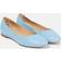 Chloé Lauren leather ballet flats blue