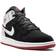 Nike Air Jordan 1 Mid GS - Black/Gym Red/Metallic Silver