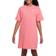 Nike Girls' Sportswear T-Shirt Dress, Medium, Sea Coral