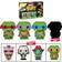 Funko Bitty Pop Teenage Mutant Ninja Turtles 8 Bit Raphael Pack