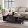 vidaXL 806021 Grey High Gloss Soffbord 60x103.5cm