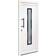 vidaXL white, 108 cm/left Front External Door (x200cm)