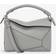 Loewe Small Puzzle Edge Leather Shoulder Bag PEARL GREY