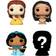 Funko Disney Princesses Belle Bitty Pop! Mini-Figure 4-Pack