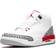 Nike Air Jordan 3 Retro Hall of Fame GS - White/Fire Red/Cement Grey/Black