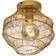 QAZQA Oriental Ceiling Flush Light ∅ 25cm