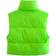 Keomud Women's Winter Crop Vest - Fluorescent Green