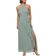 Vila Milina Sleeveless Evening Dress - Green Environment