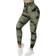 Mooslover Seamless Training Leggings - Olive Green Tie-Dye