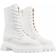 Stuart Weitzman Boots & Ankle Boots Bedford Sleek Lace-Up Bootie white Boots & Ankle Boots for ladies