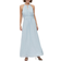 Vila Milina Pleated Halterneck Maxi Dress - Kentucky Blue