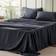 Bedsure Hotel Luxury King Bed Sheet White, Black, Orange, Pink, Red, Blue, Purple, Green, Grey, Beige, Brown (274.3x259.1cm)