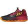 Adidas Dame 8 - Core Black/Bright Orange/Legacy Burgundy