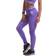 Golds Gym Women's Gradient Printed Long Leggings - Lilac