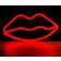 Forever Light Lips Neon LED Lampada da tavolo 15cm