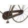 Dkd Home Decor Bicycle Golden Loft Dekorationsfigur 63cm