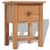 vidaXL Solid Oak Bedside Table 30x36cm 2pcs