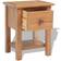 vidaXL Solid Oak Bedside Table 30x36cm 2pcs