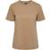 Pieces Women's Pcria Ss Solid Tee Noos Bc T-Shirt - Silver Mink