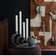 Broste Copenhagen Nami Taupe Candlestick 16cm