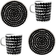 Marimekko Oiva Siirtolapuutarha Kopp & Mugg 25cl 4st