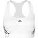 adidas Powerreact Training Medium-support 3-stripes Bra Vit Vit