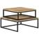 vidaXL Wooden Beistelltisch 68x70cm 2Stk.