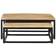 vidaXL Wooden Mesa nido 68x70cm 2pcs