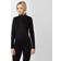 Peter Storm Women's Long Sleeve Thermal Zip Neck Baselayer Top, Black