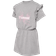 Hummel Girl's Jasmin Dress with Sleeves & Frills - Grey Melange (217613-2006)