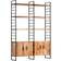 vidaXL 4 Tiers Bokhylla 180cm