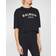 Balmain Logo Crop T-Shirt - Black